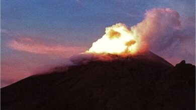 cenizas volcán popocatépetl