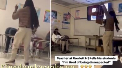 Rowlett high school teacher video